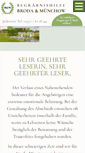 Mobile Screenshot of begraebnishilfe-broda-muenchow.de